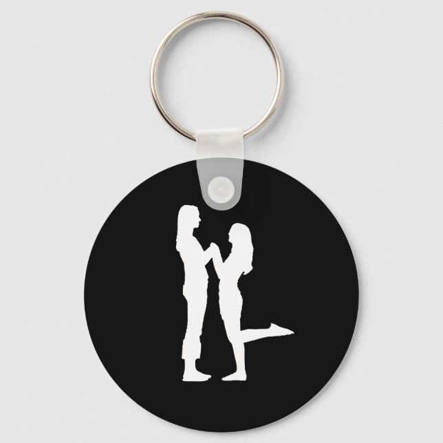 Girl Love - Key Ring (Front)