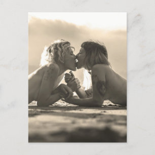 Girl Love photo Postcard