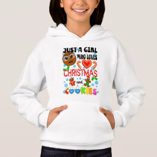 Girl Loves Christmas and Cookies, Xmas Girl