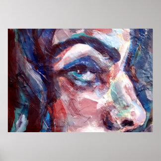 Girl Loves Me Blues Poster