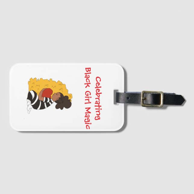 Girl Luggage Tags (Front Horizontal)