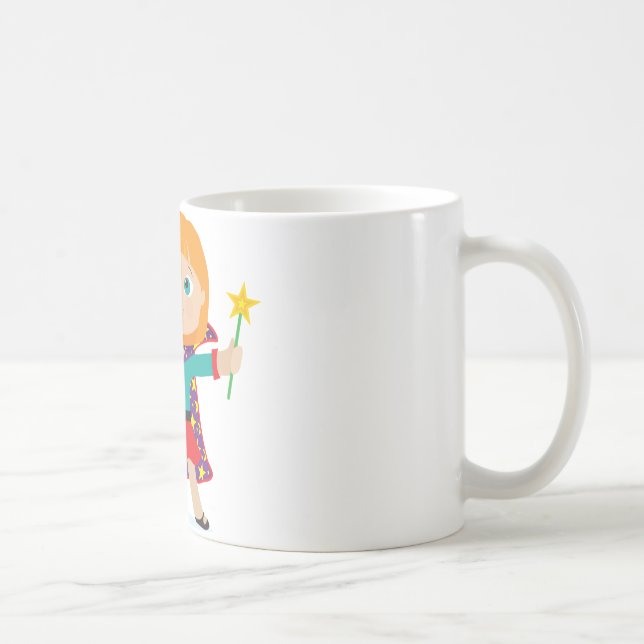 Girl Magician Coffee Mug (Right)