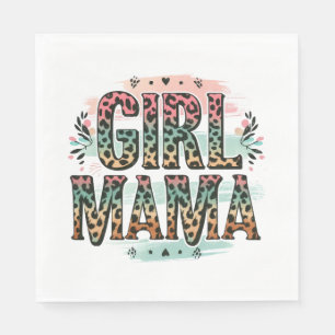 Girl Mama Napkin