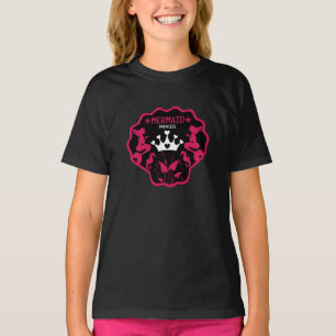 Girl Mermaid Princess T-Shirt