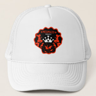  Girl Mermaid Princess Trucker Hat