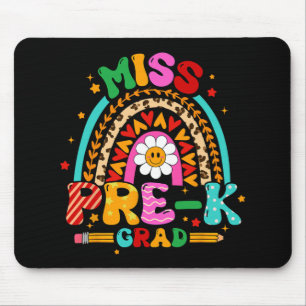 Girl Miss Pre-k Grad Graduation Girl Last Day Of S Mouse Mat
