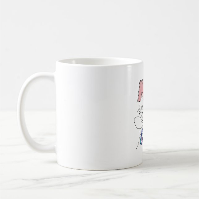 Girl MoM Coffee Mug (Left)