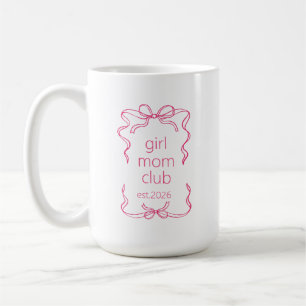 Girl Mom Gift Personalized New Mom Gifts, First  Coffee Mug