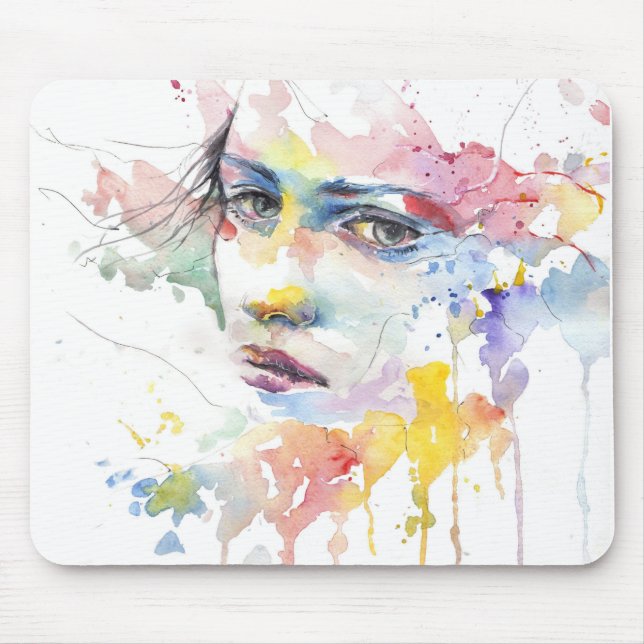 girl mouse mat (Front)