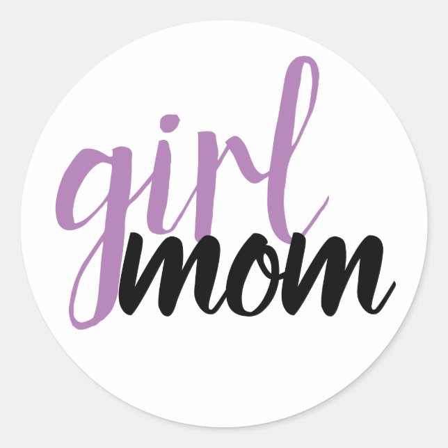 Girl Mum sticker (Front)