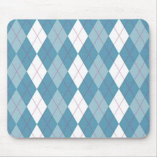 Girl Next Door Argyle Mousepad