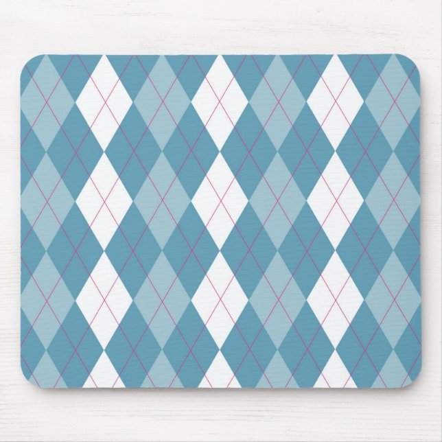 Girl Next Door Argyle Mousepad (Front)