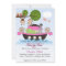 Girl Noah's Ark Sets Sail Baby Shower Invitation
