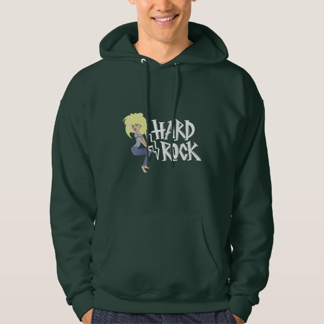  Girl of Hard Rock  Hoodie (Front)