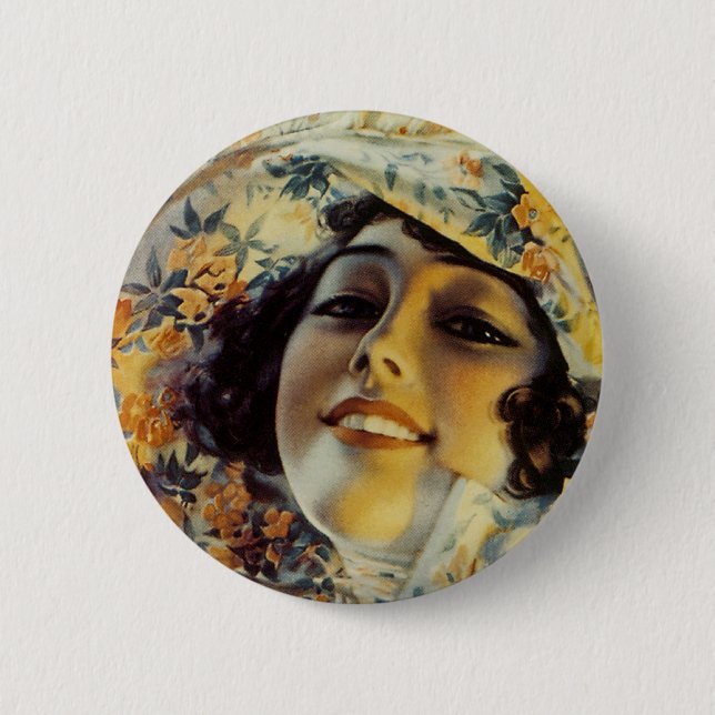 Girl of Mine 6 Cm Round Badge (Front)