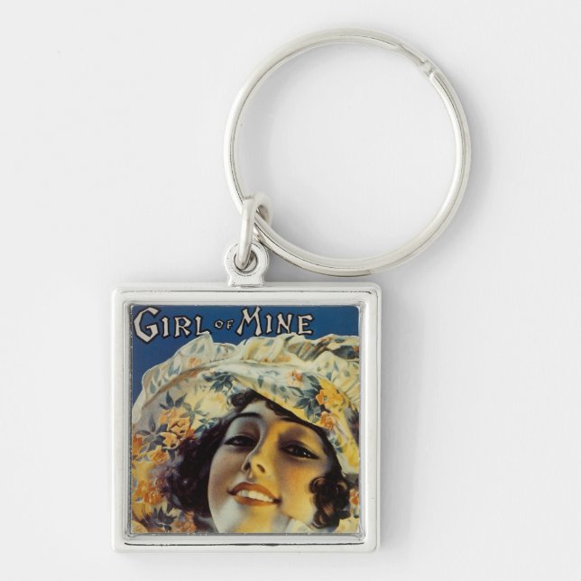 Girl of Mine Key Ring (Front)