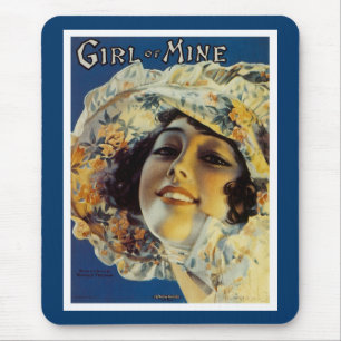 Girl of Mine Mouse Mat