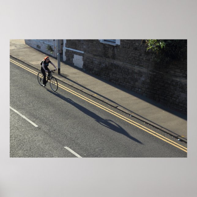 Girl on a Bicycle Poster (Front)