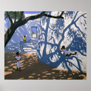 Girl on a Swing India 2000 Poster