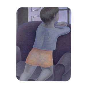 Girl on Chair 2002 Magnet