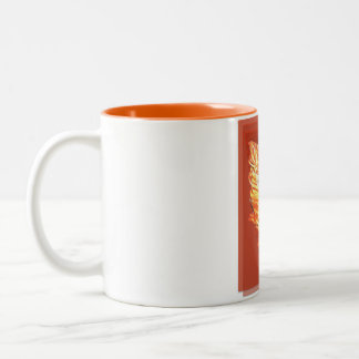 Girl on Fire coffee mug
