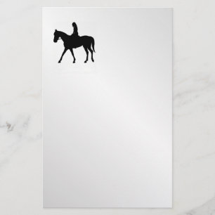 Girl on Horse Stationery