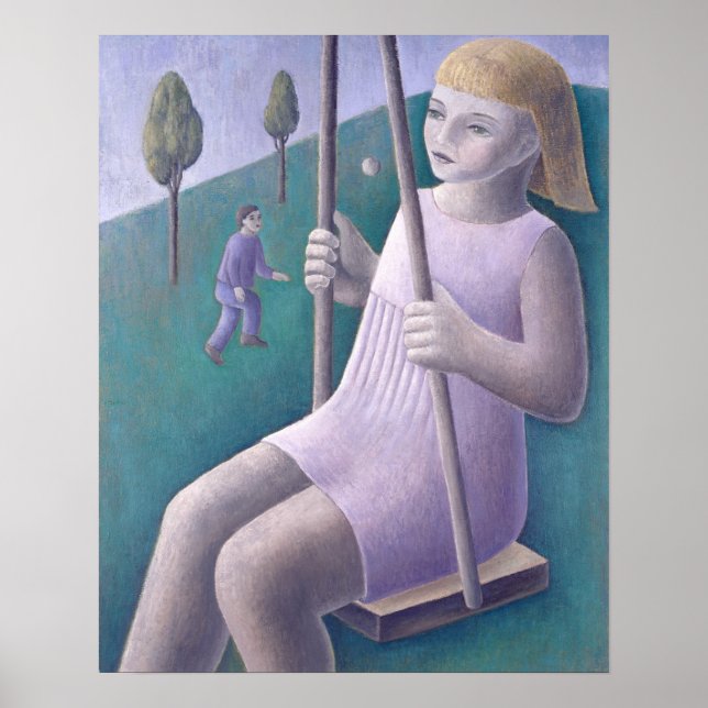 Girl on Swing 1996 Poster (Front)
