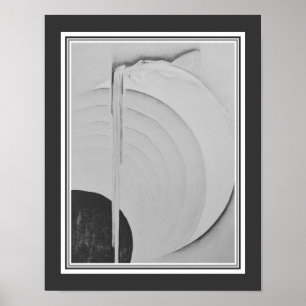 Girl on the Moon #3 Major Felten Art Deco Poster