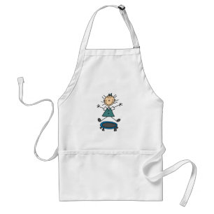 Girl on Trampoline Apron