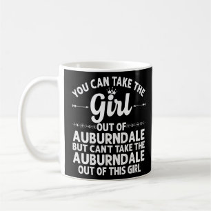 Girl Out Of Auburndale Fl Florida Funny Home Root Coffee Mug