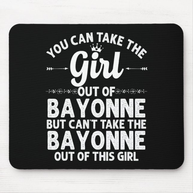 Girl Out Of Bayonne Nj New Jersey Home Roots Usa _ Mouse Mat (Front)