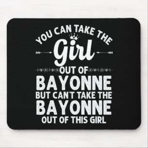 Girl Out Of Bayonne Nj New Jersey Home Roots Usa  Mouse Mat