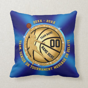 Girl Personalise Senior Night Gifts for Basketball Cushion