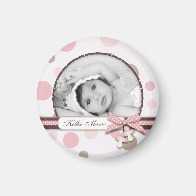 Girl Photo Magnet R (Front)