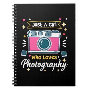 Girl Photography Notebook