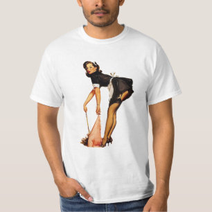 Girl Pin-Up Vintage T-shirt