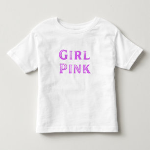 Girl Pink and Pink Dra Gon - Comic Style Dragon Toddler T-Shirt