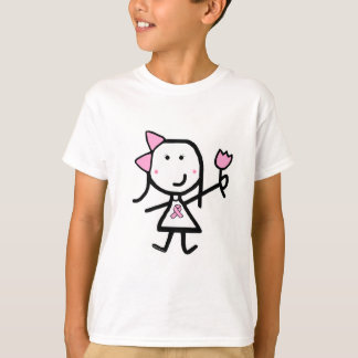Girl & Pink Ribbon T-Shirt