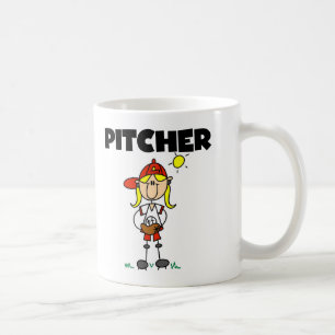 Girl Pitcher Tshirts and Gifts Coffee Mug