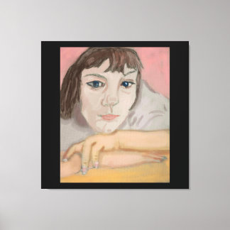 Girl Portrait Canvas Print