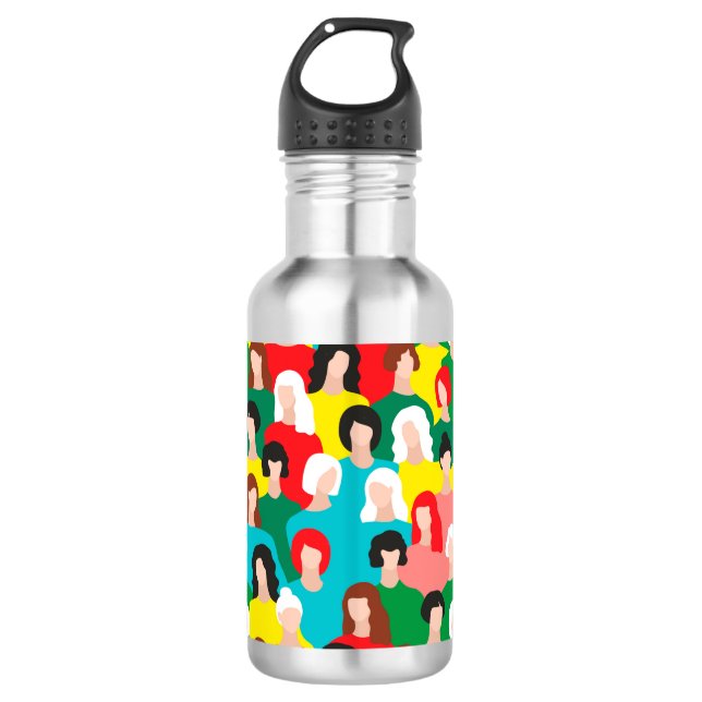 Girl power 532 ml water bottle (Front)