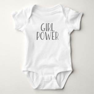 Girl Power Baby Bodysuit