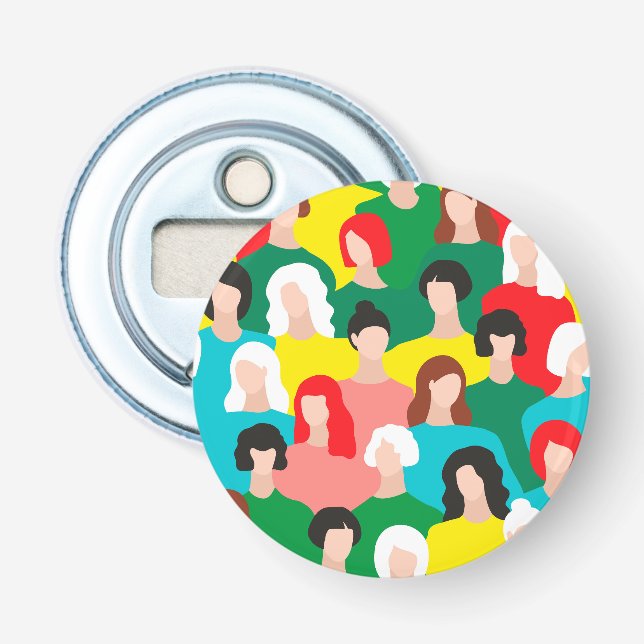 Girl power bottle opener (Front)