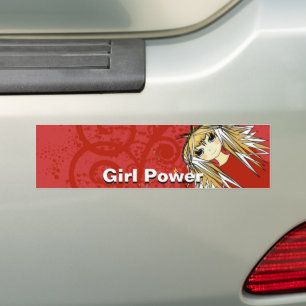 Girl Power Bumper Sticker