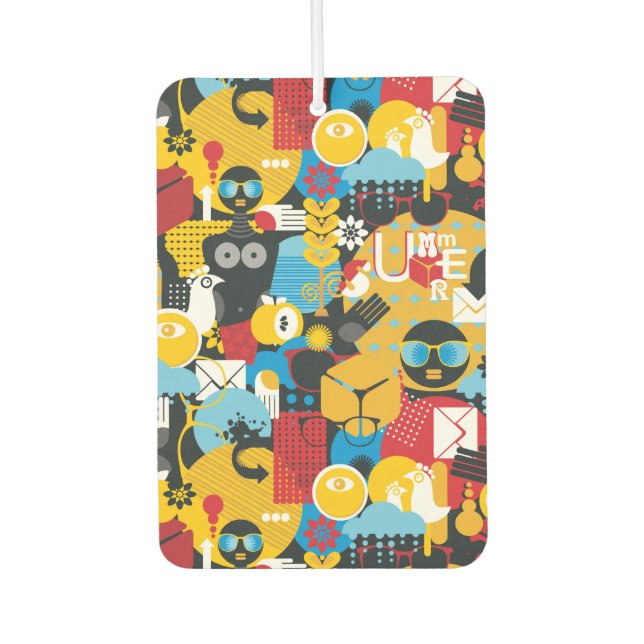 Girl power car air freshener (Front)