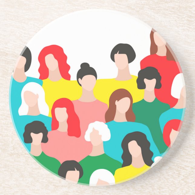 Girl power coaster (Front)