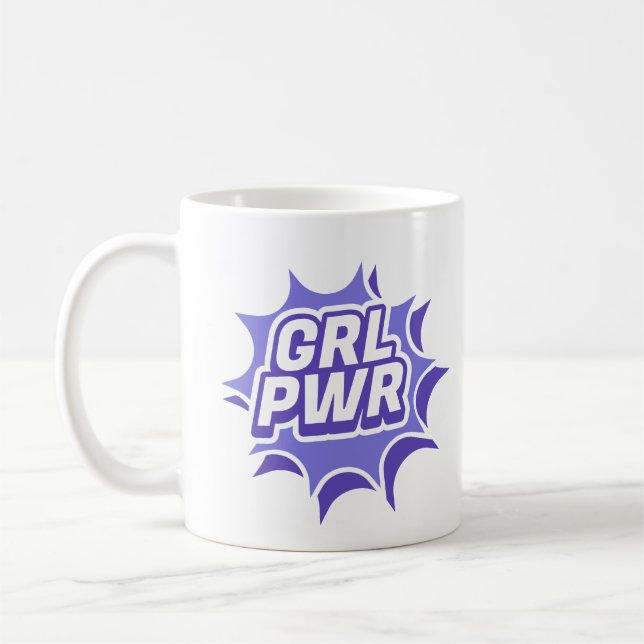 Girl Power  Coffee Mug (Left)
