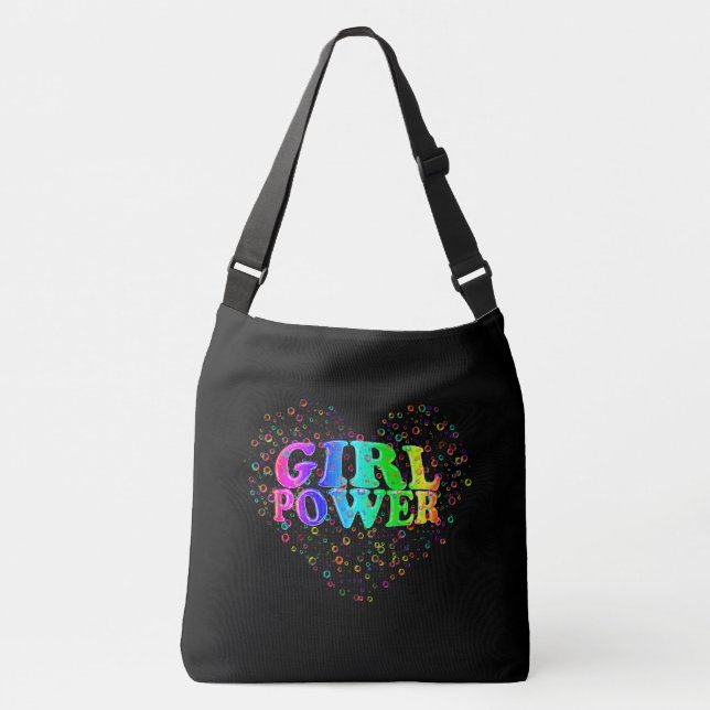 girl power! crossbody bag (Front)