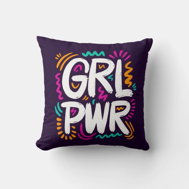 Girl Power Cushion (Front)
