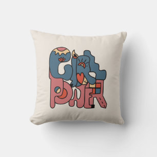 Girl Power Double Sided Cushion